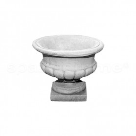 Vaso classico Croton anticato grigio