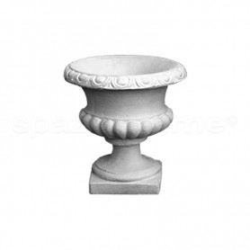Vaso classico Vilucchio anticato grigio