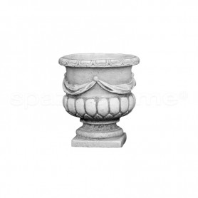 Vaso classico Cardone anticato grigio