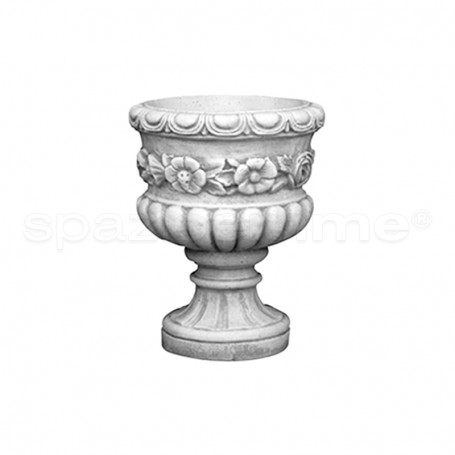 Vaso classico Rovo anticato grigio