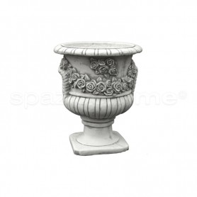 Vaso classico Cerfoglio anticato grigio