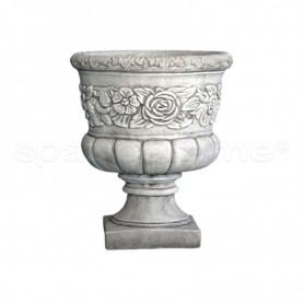 Vaso classico Rosa anticato grigio