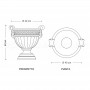 Vaso classico Alloro dimensioni