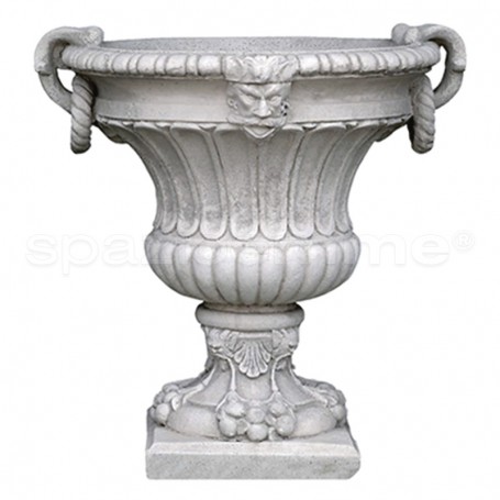 Vaso classico Quercia grande anticato grigio