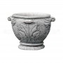 Vaso classico Gardenia grande anticato grigio