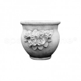 Vaso classico Erica anticato grigio