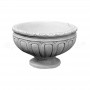 Vaso classico Erythea anticato grigio 2