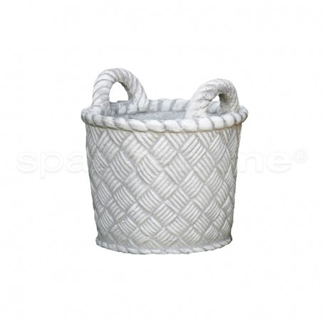 Vaso classico Cestrum anticato grigio