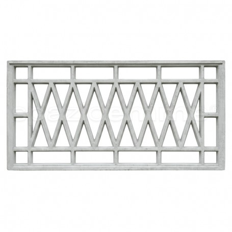 Pannello modello Viterbo vibrato grigio