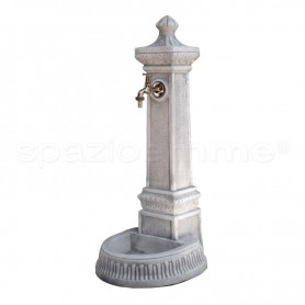 Fontana da giardino Alicia anticato grigio