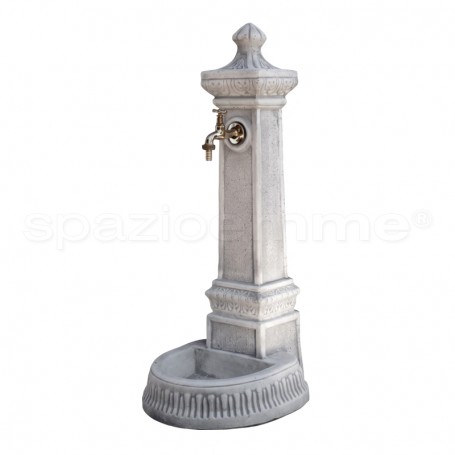 Fontana da giardino Alicia anticato grigio
