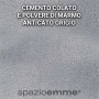 finitura anticato grigio
