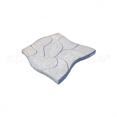 Mattonella Sagomata cm50x50x4h vibrato grigio