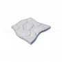 Mattonella Sagomata cm50x50x4h vibrato grigio