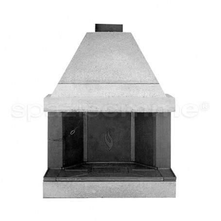 Universale 90 Jolly semiaperto ghisa