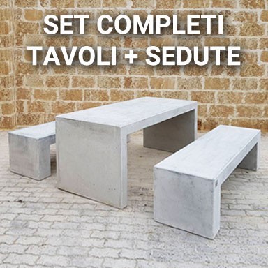 Set Tavoli + Sedute | SpazioEmme